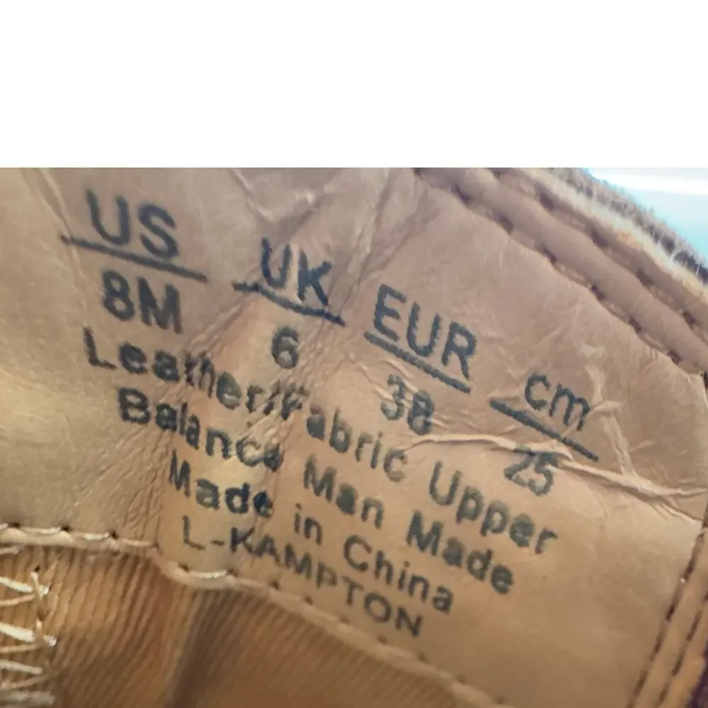 Franco Sarto Caramel Leather Zipper Classic Timeless Booties Women's Size 8